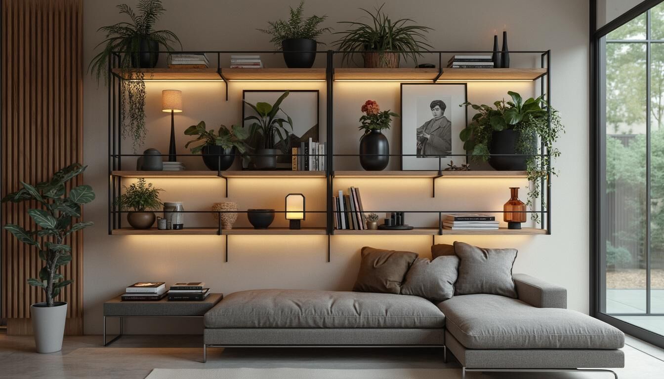 Découvrez des astuces créatives pour accessoiriser et personnaliser vos étagères murales. Transformez votre espace avec des idées de décoration uniques, des combinaisons de couleurs harmonieuses et des objets tendance pour un intérieur qui vous ressemble.