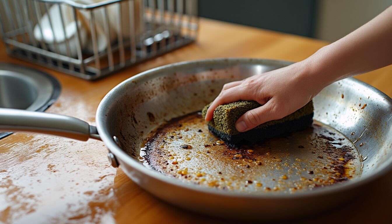 Découvrez des méthodes simples et efficaces pour nettoyer votre poêle en inox. Apprenez à éliminer les taches et à redonner brillance et éclat à votre ustensile de cuisine préféré grâce à nos astuces pratiques.