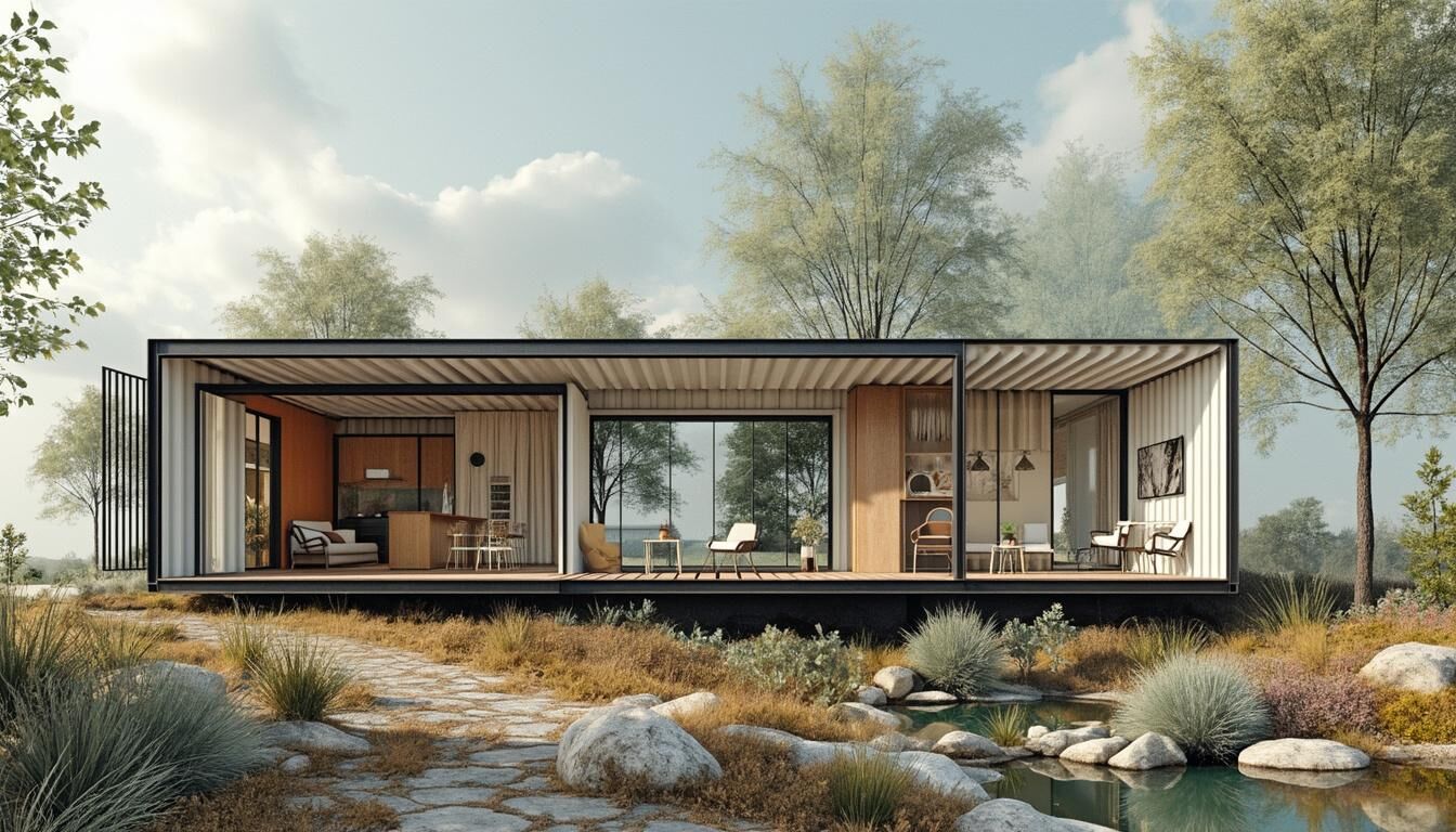 Découvrez nos plans de maisons containers adaptés à vos besoins, qu'ils soient sur-mesure ou standards. Transformez votre projet en réalité avec des modèles innovants, écologiques et économiques, parfaits pour un habitat moderne et fonctionnel.