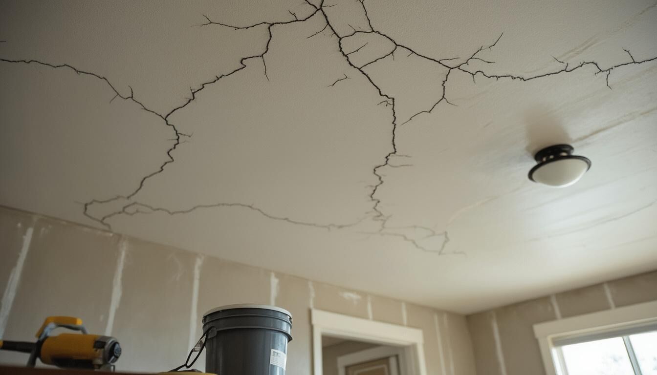 Découvrez les causes des fissures au plafond et les méthodes efficaces pour les réparer. Apprenez à identifier les signes de dommages et à restaurer l'intégrité de votre plafond pour une maison saine et esthétique.