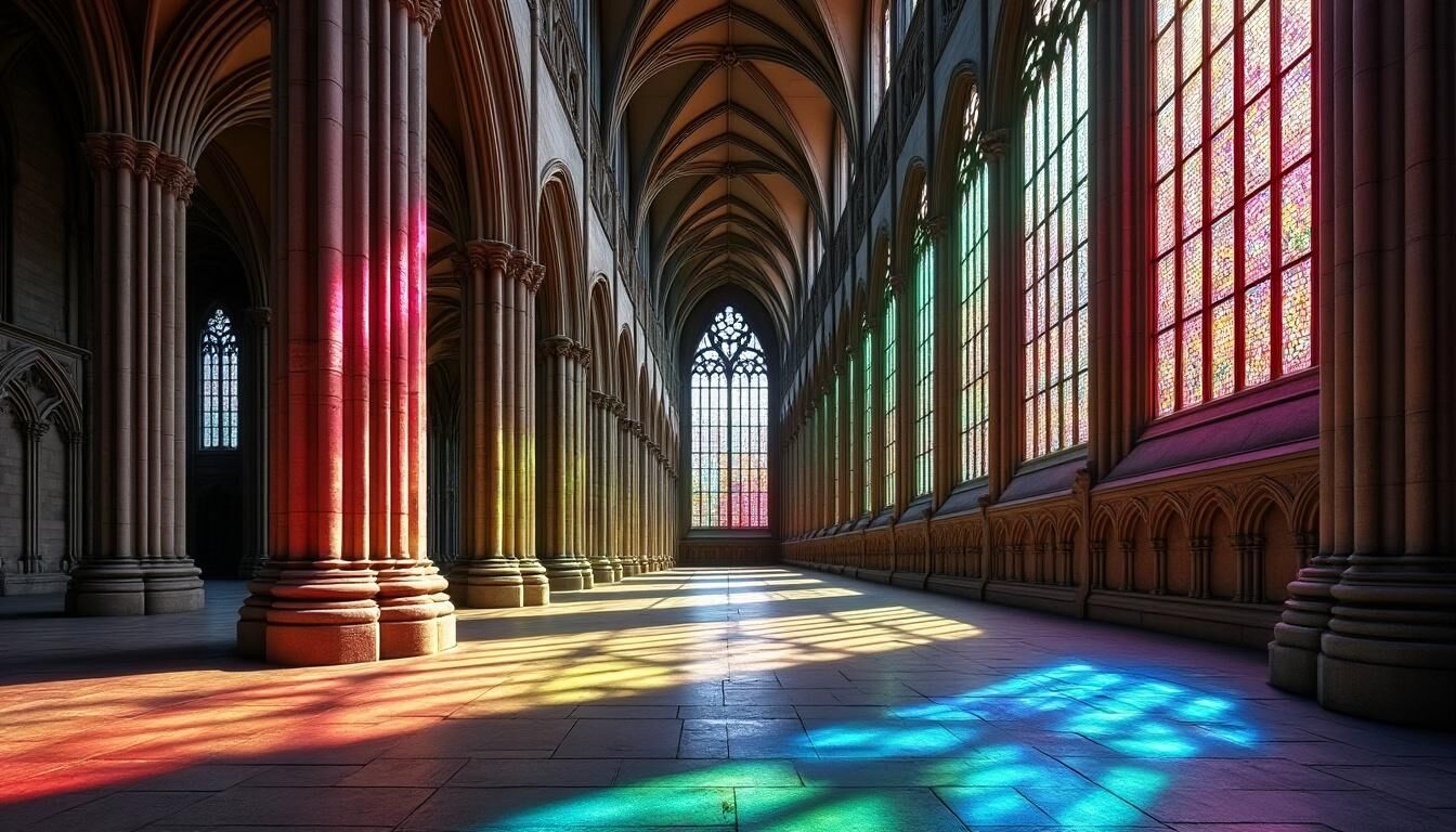 Découvrez les origines et les principales caractéristiques de l'architecture gothique, un style emblématique du Moyen Âge caractérisé par ses voûtes élancées, ses arcs brisés et ses magnifiques vitraux.