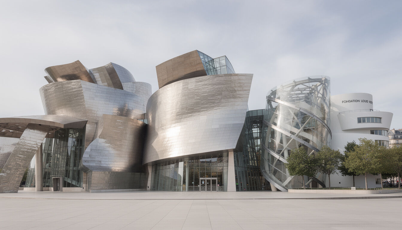 Découvrez les 10 chefs-d'œuvre architecturaux incontournables de Frank Gehry, une icône de l'architecture contemporaine qui redéfinit le paysage urbain avec ses créations audacieuses et innovantes.