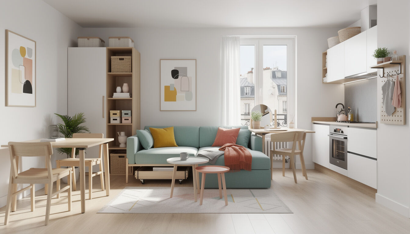 Découvrez des conseils pratiques et des idées d'inspiration déco pour rénover votre studio avec style et optimiser l'espace.