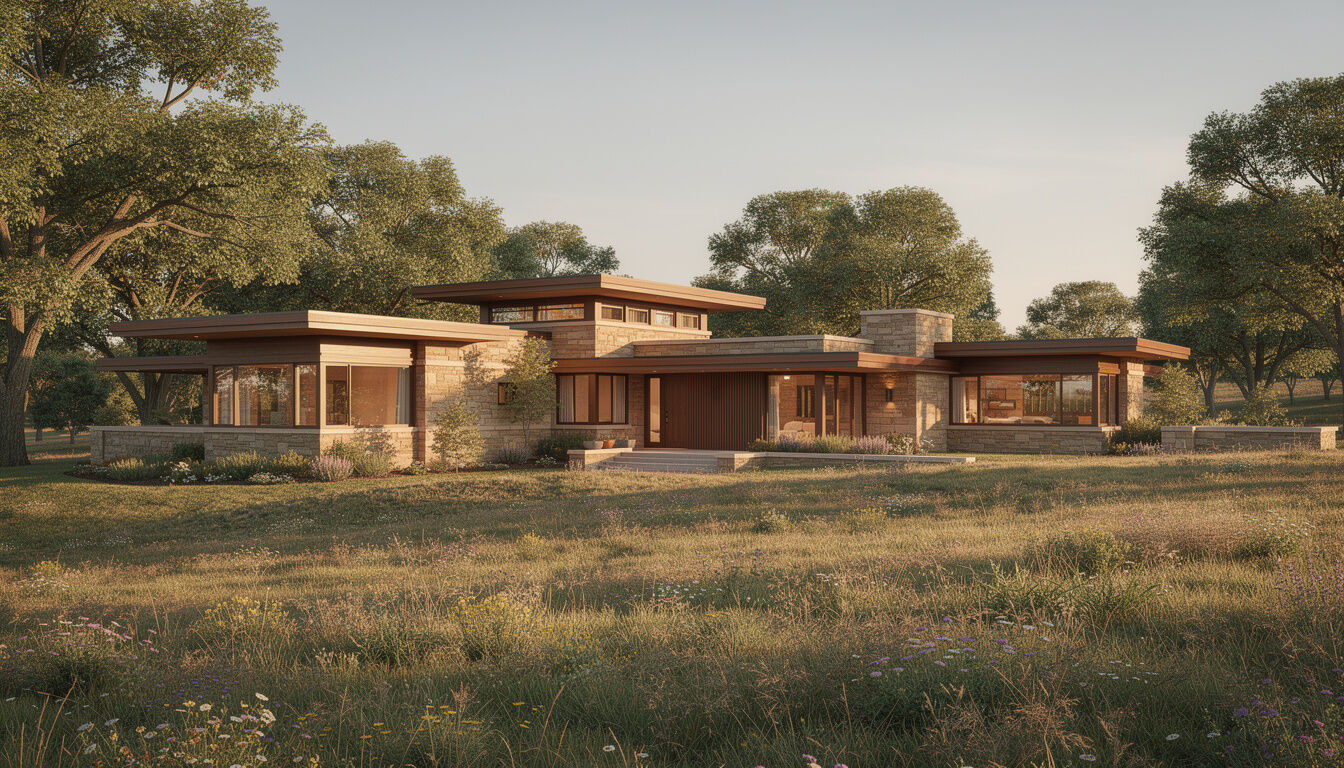 Découvrez 7 chefs-d'œuvre architecturaux de Frank Lloyd Wright, pionnier de l'architecture moderne, alliant innovation et esthétique unique.