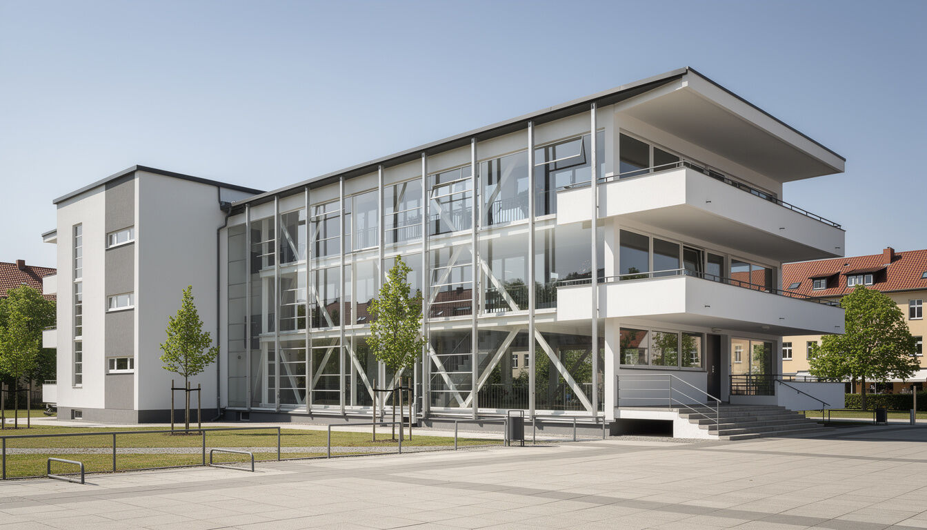 Découvrez comment le Bauhaus a révolutionné l'architecture moderne en alliant fonctionnalité, simplicité et avant-garde artistique.